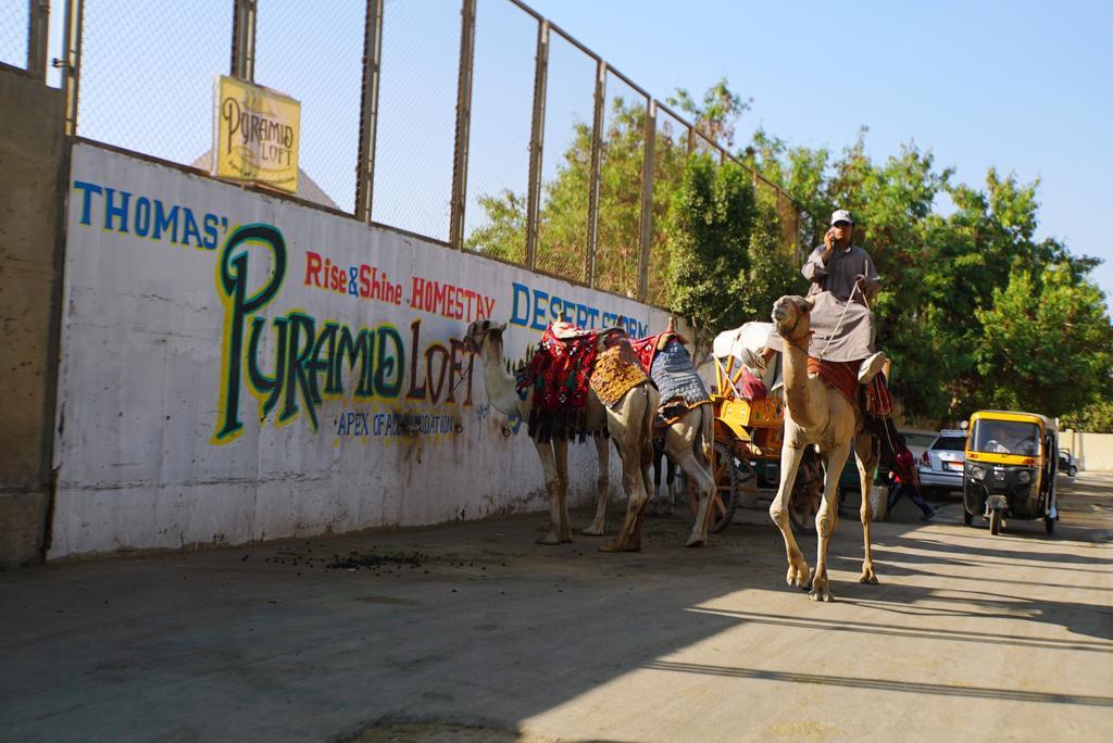 Pyramids Loft Homestay Kafret el-Gabal Εξωτερικό φωτογραφία